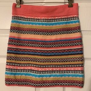 Knitted skirt